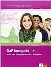 DaF kompakt A1, Kurs-/Uebungsbuch mit 2 Audio-CDs