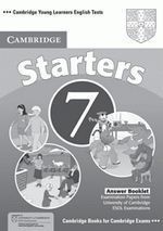 CAMBRIDGE YOUNG LEARNERS ENGLISH TESTS STARTERS 7 ANSWER BOOK( �����������)